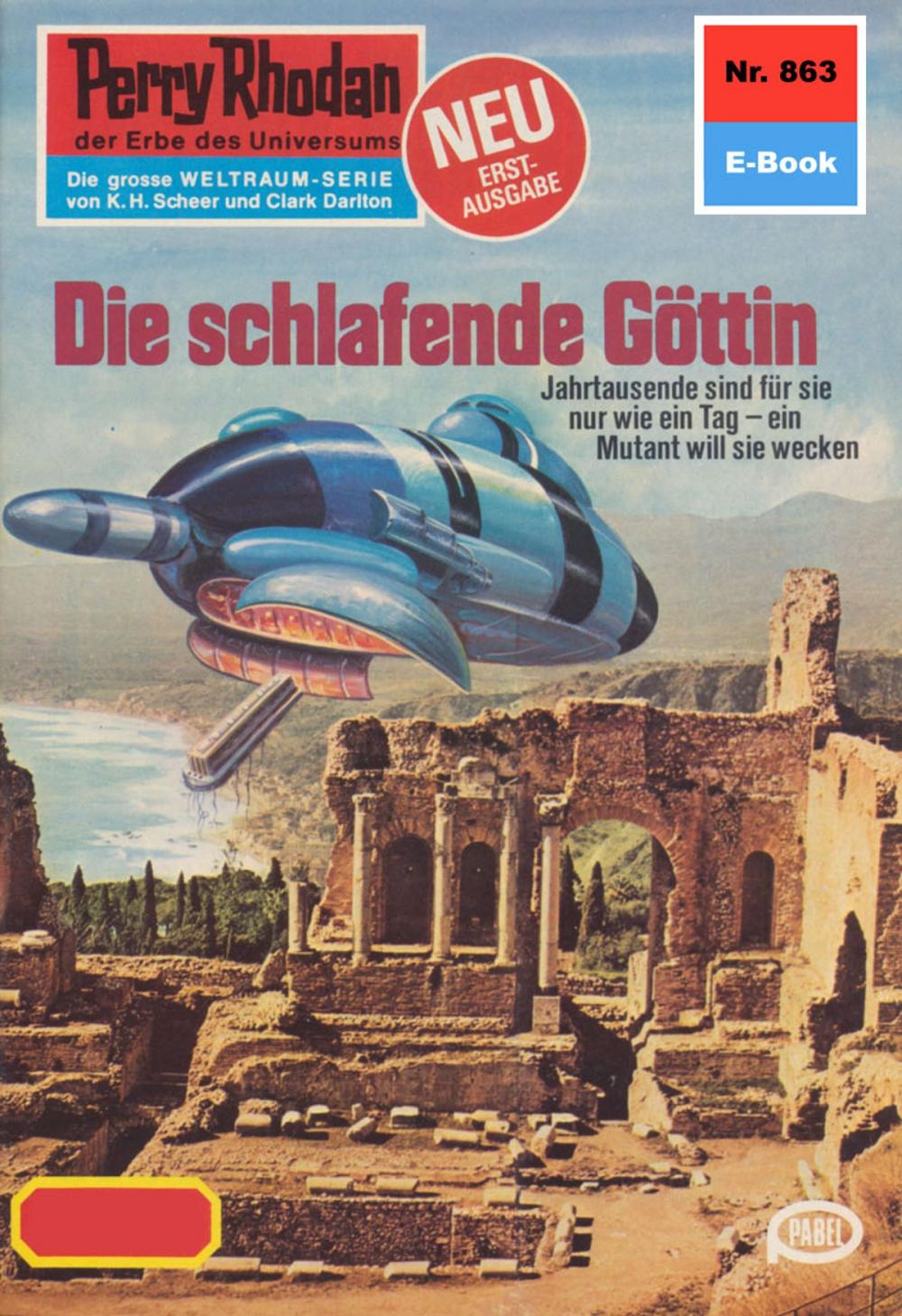 Big bigCover of Perry Rhodan 863: Die schlafende Göttin