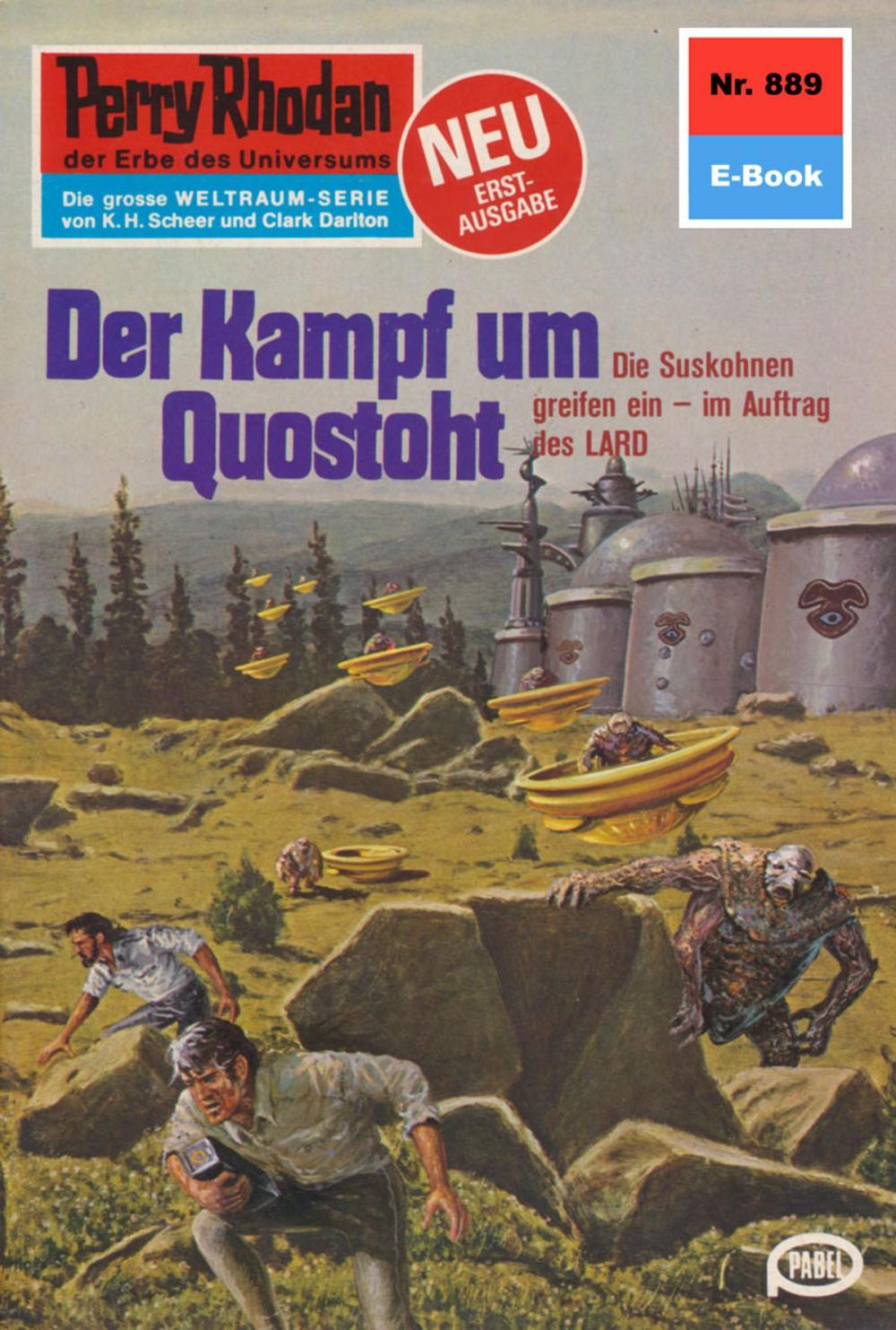 Big bigCover of Perry Rhodan 889: Der Kampf um Quostoht