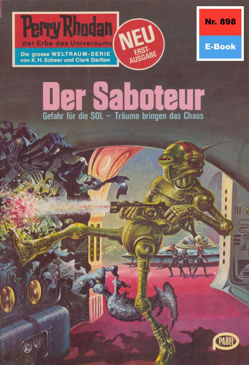 Big bigCover of Perry Rhodan 898: Der Saboteur