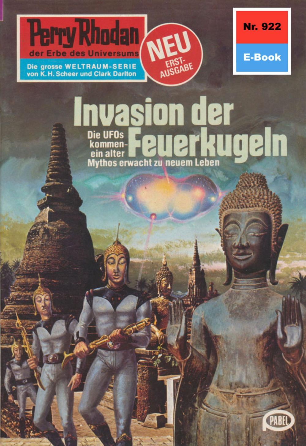 Big bigCover of Perry Rhodan 922: Invasion der Feuerkugeln