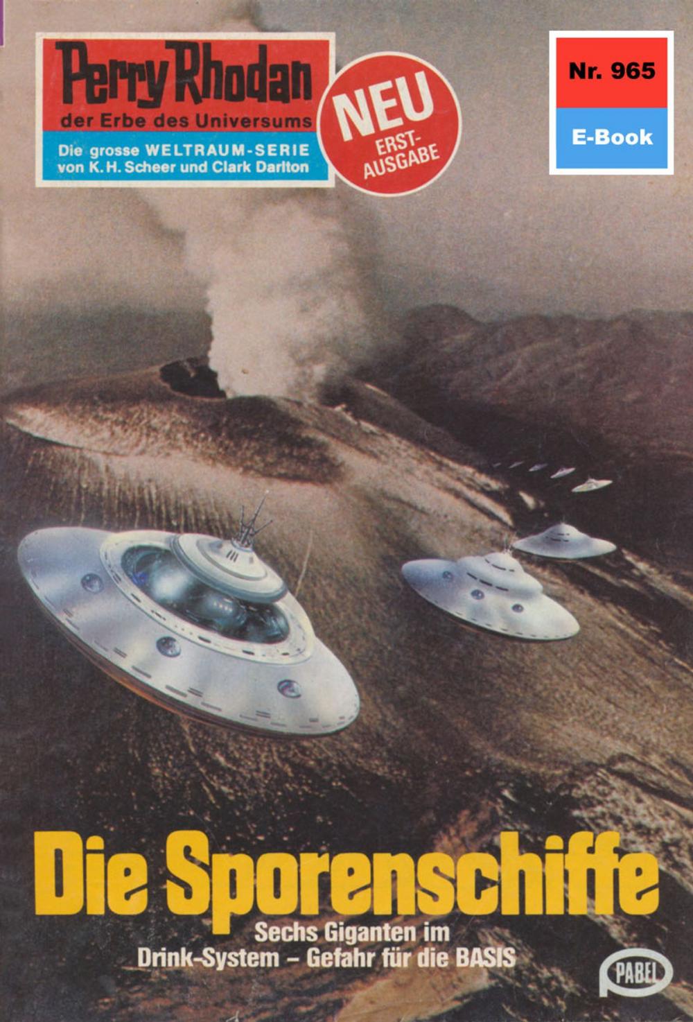 Big bigCover of Perry Rhodan 965: Die Sporenschiffe