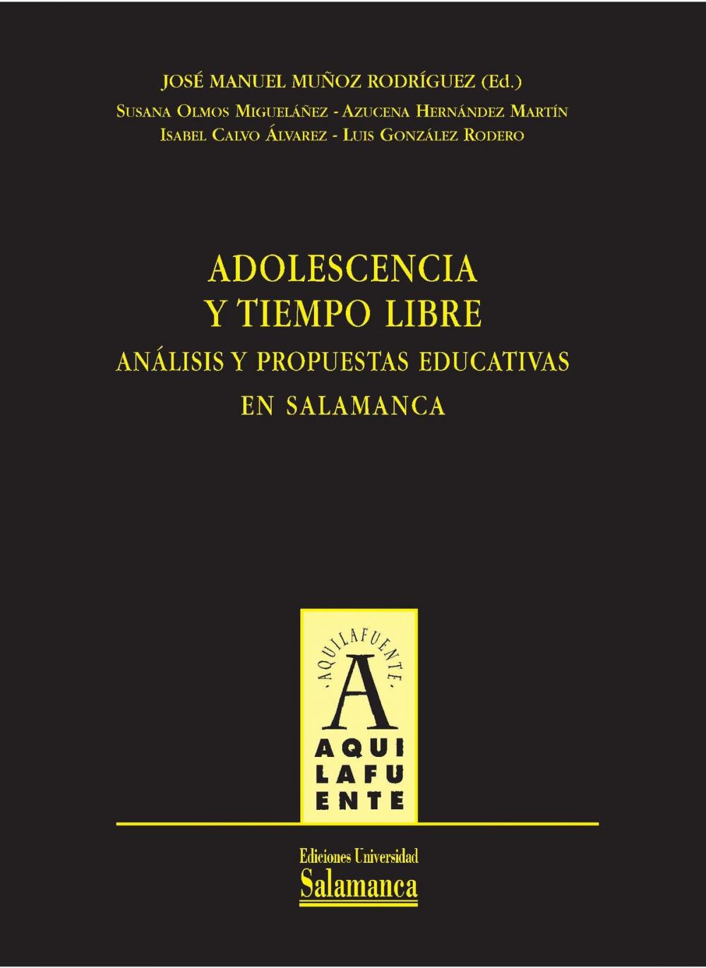 Big bigCover of Adolescencia y tiempo libre