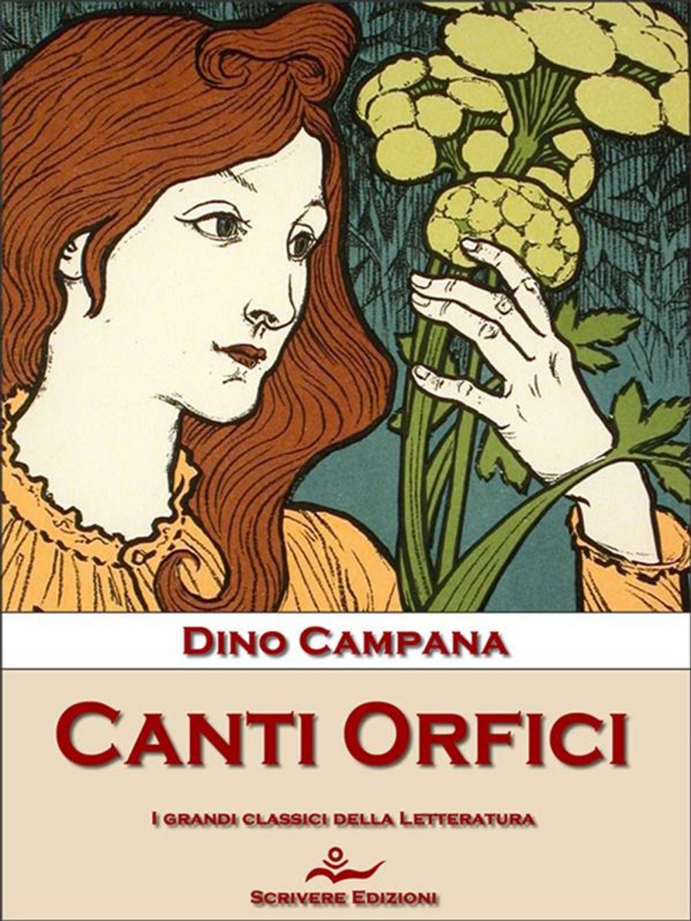 Big bigCover of Canti Orfici