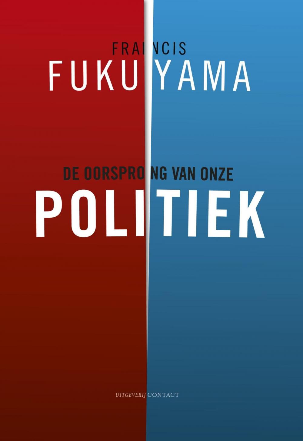 Big bigCover of De oorsprong van onze politiek