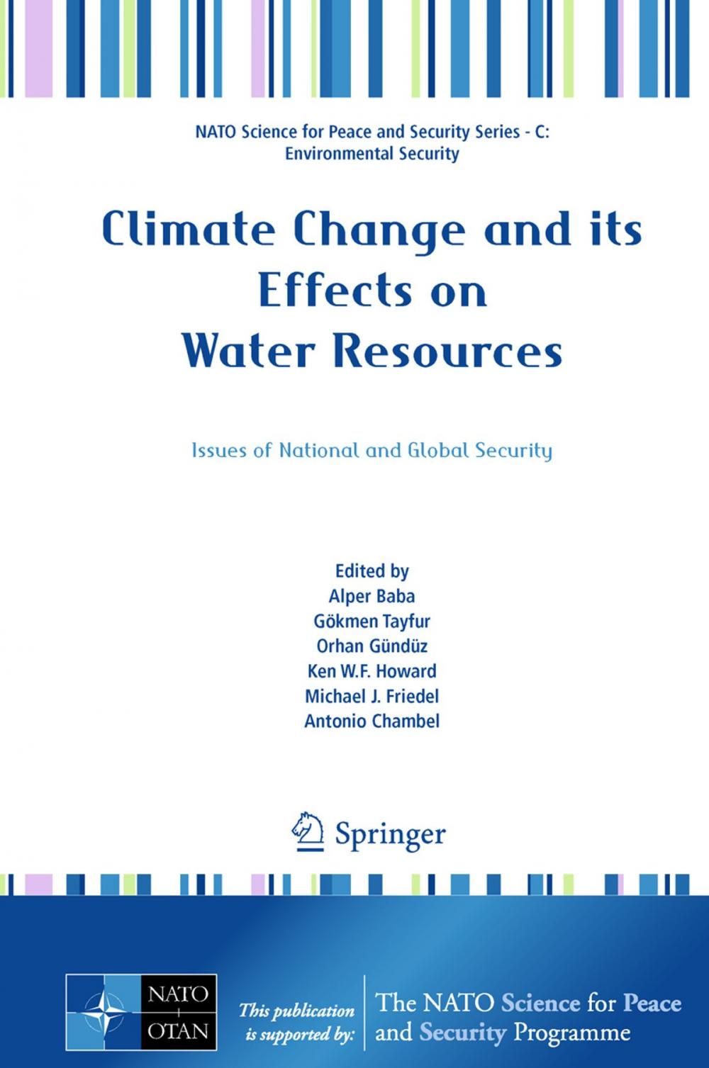 Big bigCover of Climate Change and its Effects on Water Resources