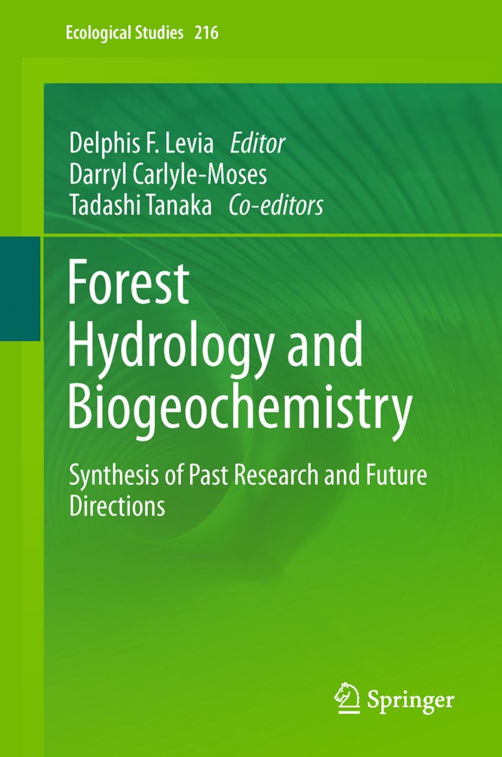 Big bigCover of Forest Hydrology and Biogeochemistry