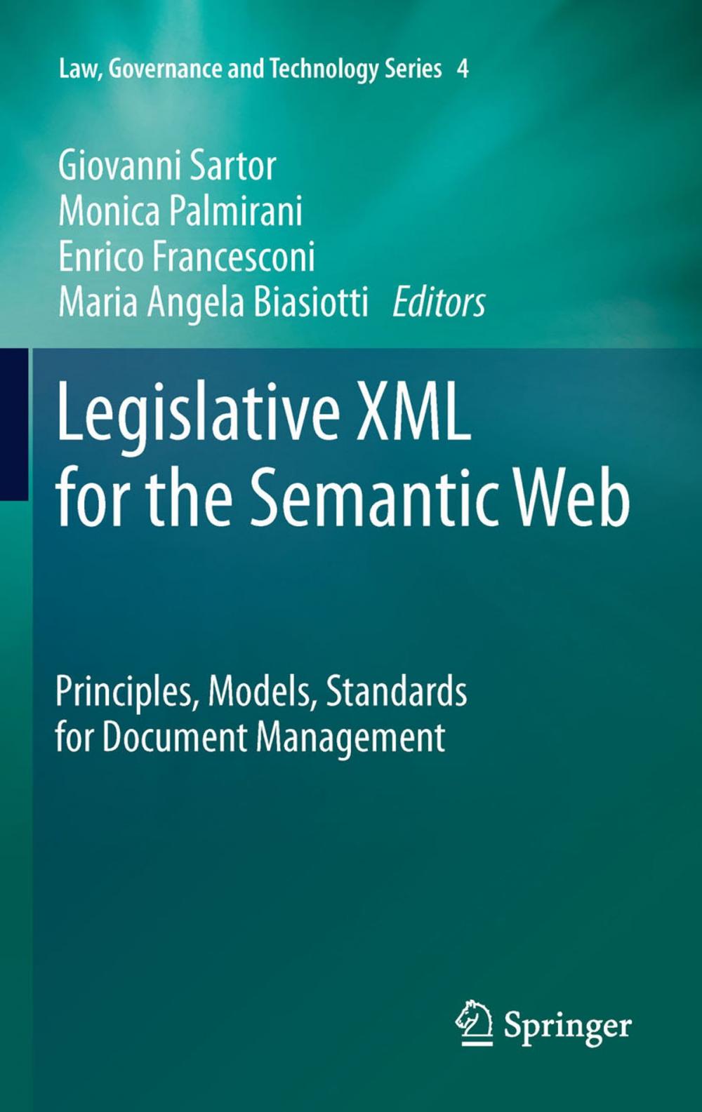 Big bigCover of Legislative XML for the Semantic Web