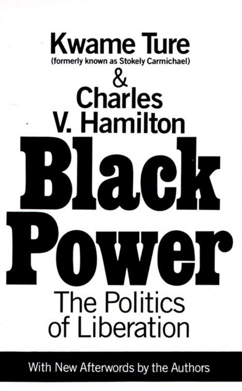 Cover of the book Black Power by Kwame Ture, Charles V. Hamilton, Knopf Doubleday Publishing Group