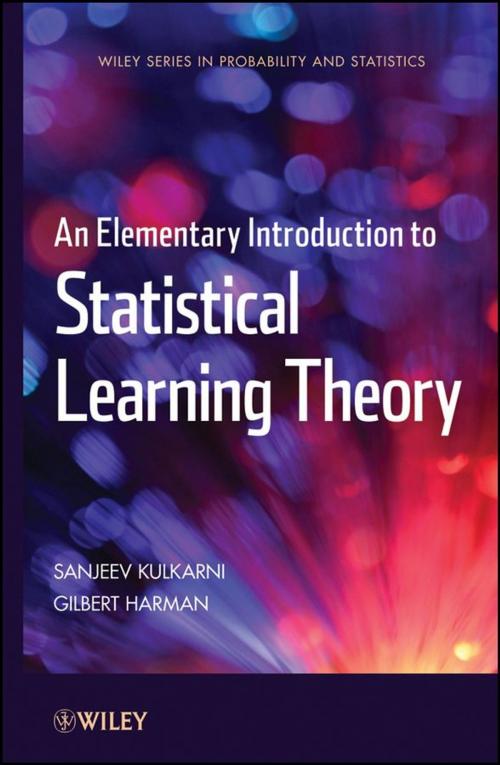 Cover of the book An Elementary Introduction to Statistical Learning Theory by Sanjeev Kulkarni, Gilbert Harman, Wiley