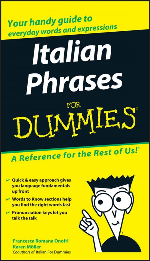 Cover of the book Italian Phrases For Dummies by , Wiley