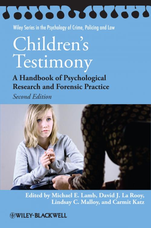 Cover of the book Children's Testimony by , Wiley