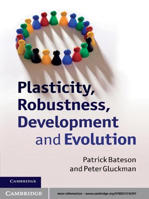 Cover of the book Plasticity, Robustness, Development and Evolution by Patrick Bateson, Peter Gluckman, Cambridge University Press