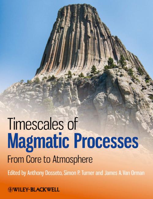 Cover of the book Timescales of Magmatic Processes by , Wiley