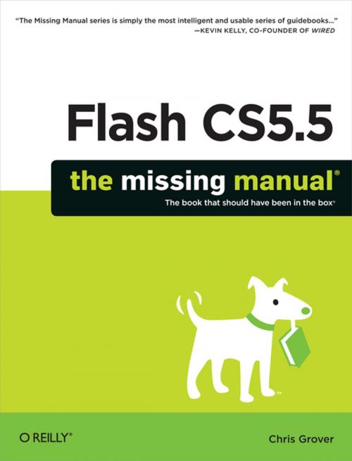 Cover of the book Flash CS5.5: The Missing Manual by Chris Grover, O'Reilly Media