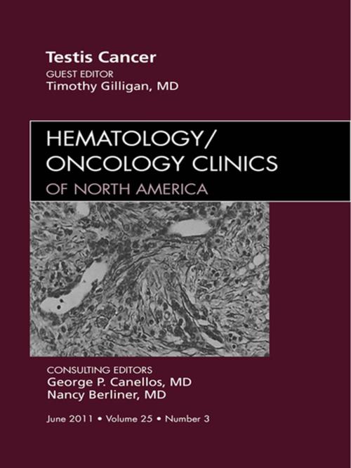 Cover of the book Testes Cancer, An Issue of Hematology/Oncology Clinics of North America - E-Book by Timothy Gilligan, MD, Elsevier Health Sciences