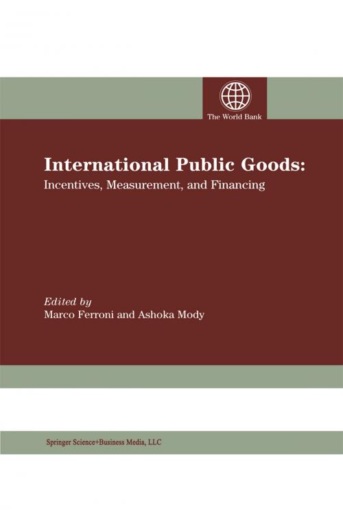 Cover of the book International Public Goods by , Springer US