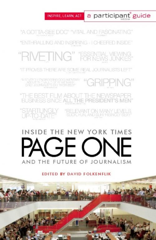 Cover of the book Page One by David Folkenflik, Participant Media, PublicAffairs