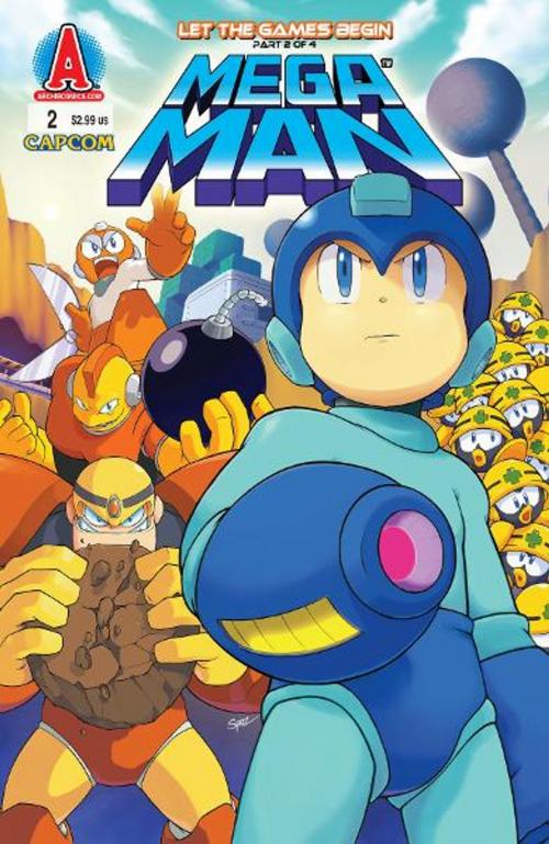 Cover of the book Mega Man #2 by Ian Flynn, Patrick "SPAZ" Spaziante, Archie Comics Publications, Inc.