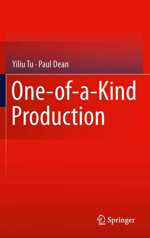 Cover of the book One-of-a-Kind Production by Yiliu Tu, Paul Dean, Springer London