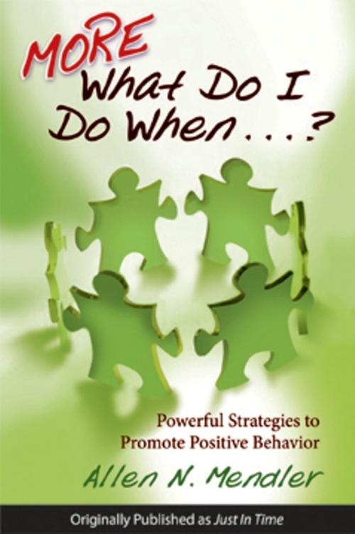 Cover of the book More What Do I Do When...? by Allen N. Mendler, Solution Tree Press