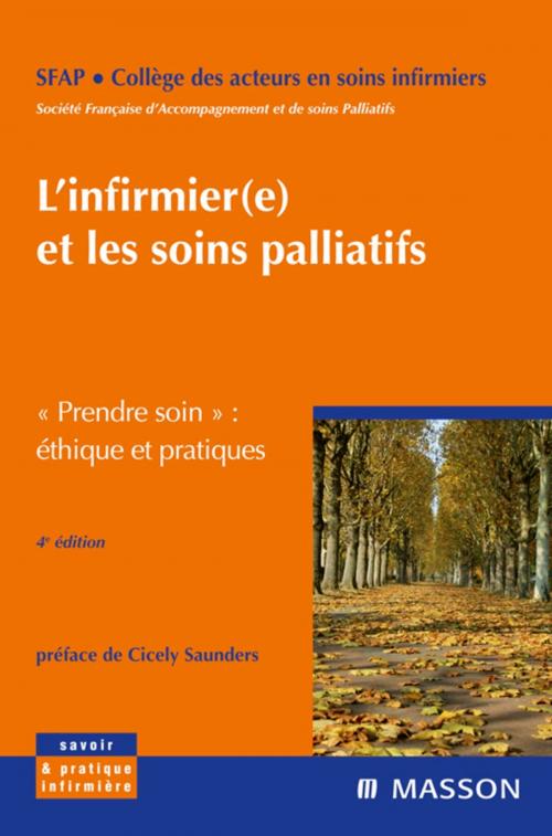 Cover of the book L'infirmier(e) et les soins palliatifs by SFAP, Elsevier Health Sciences