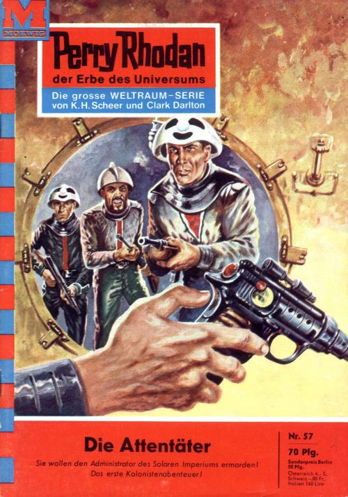 Cover of the book Perry Rhodan 57: Der Attentäter by Kurt Mahr, Perry Rhodan digital