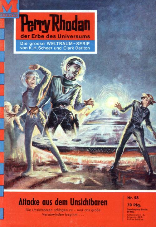 Cover of the book Perry Rhodan 58: Attacke aus dem Unsichtbaren by Clark Darlton, Perry Rhodan digital