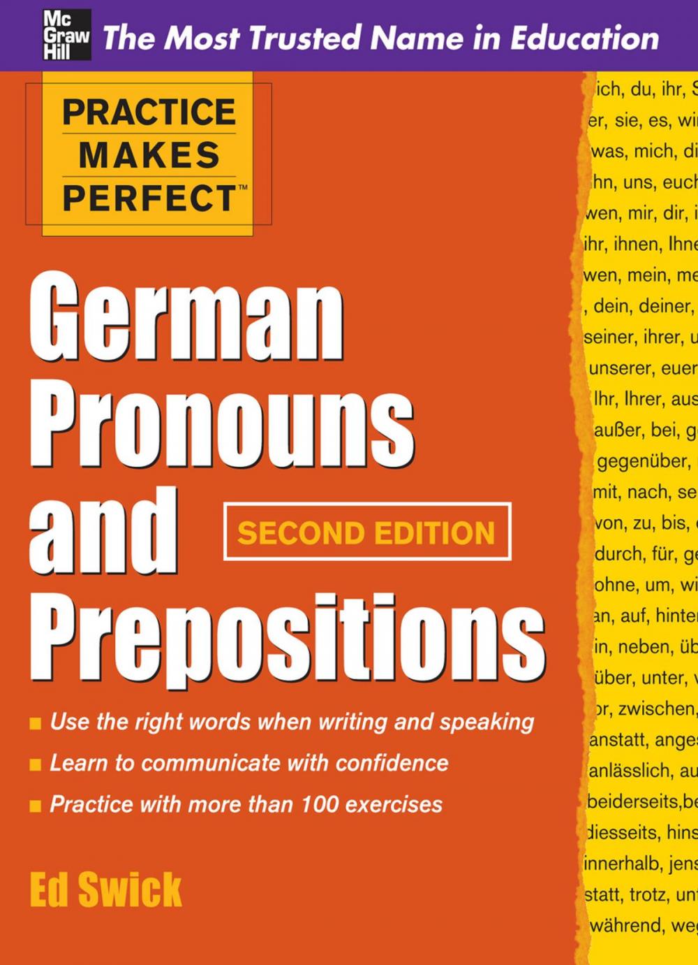 Big bigCover of Practice Makes Perfect German Pronouns and Prepositions, Second Edition