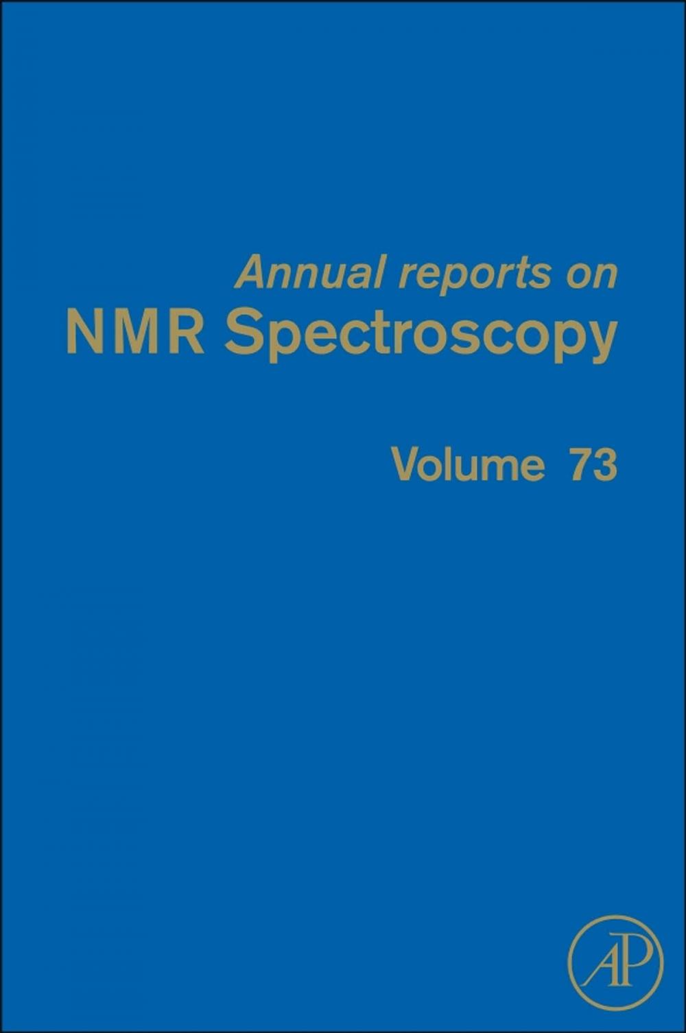 Big bigCover of Annual Reports on NMR Spectroscopy