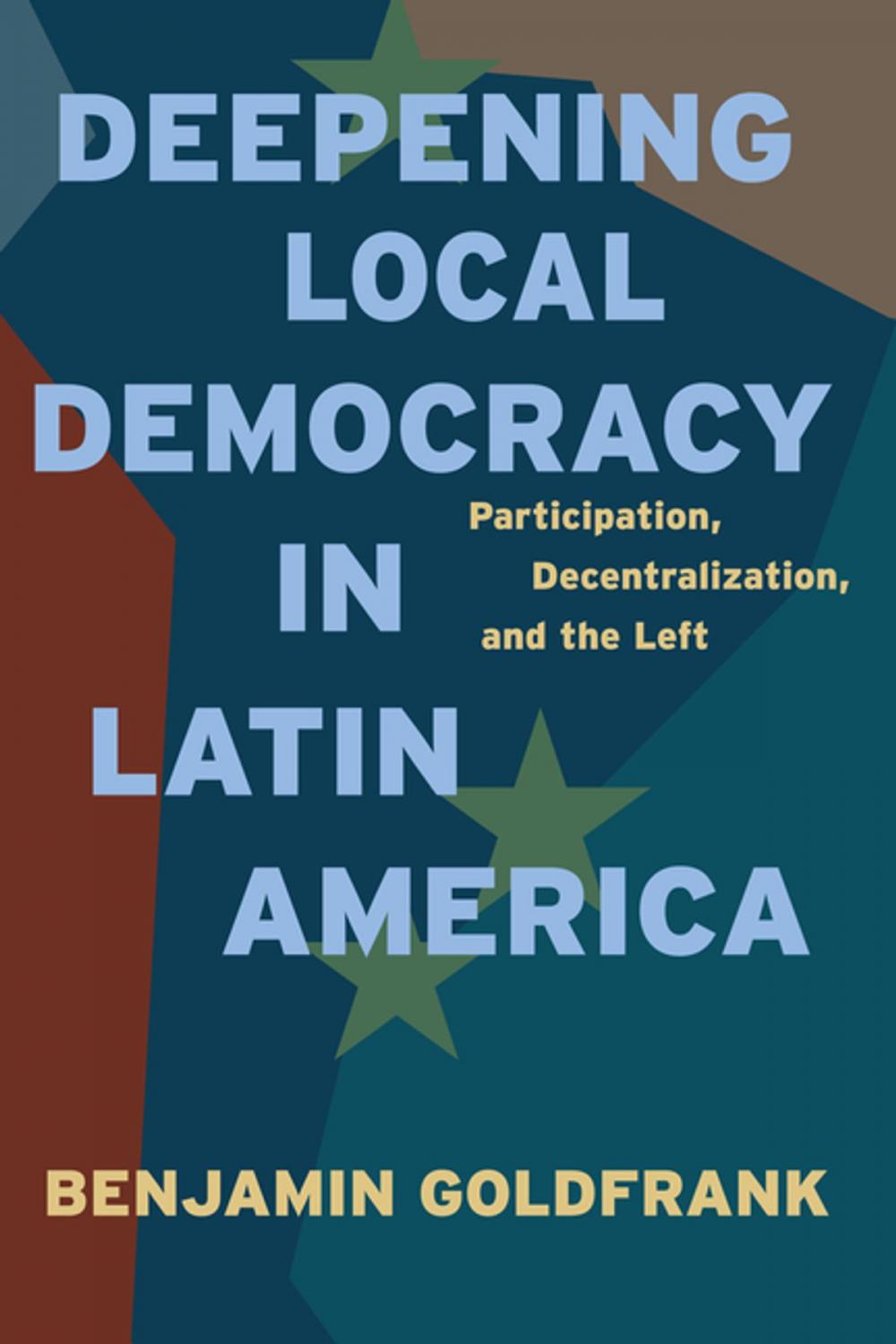 Big bigCover of Deepening Local Democracy in Latin America