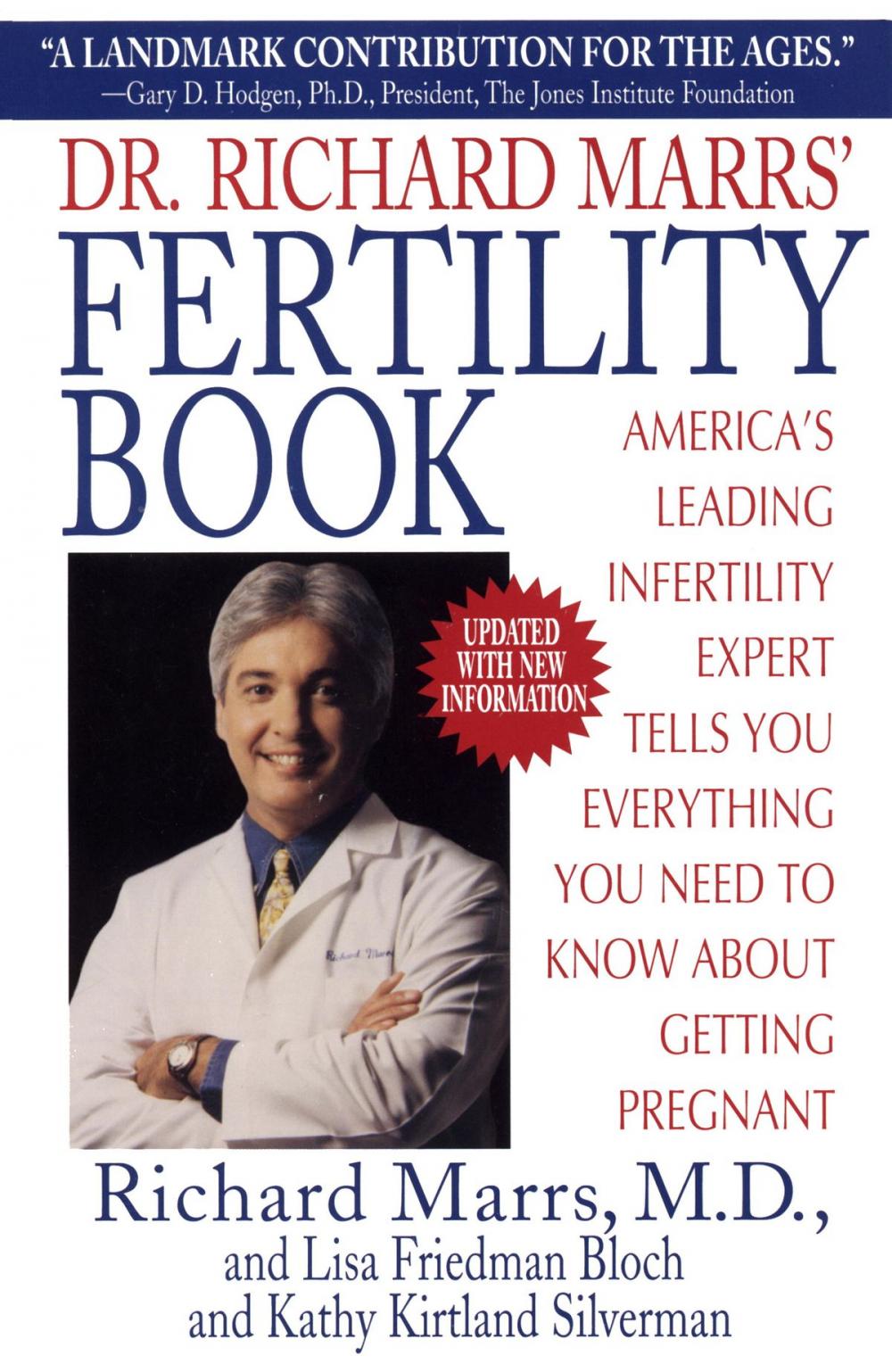 Big bigCover of Dr. Richard Marrs' Fertility Book