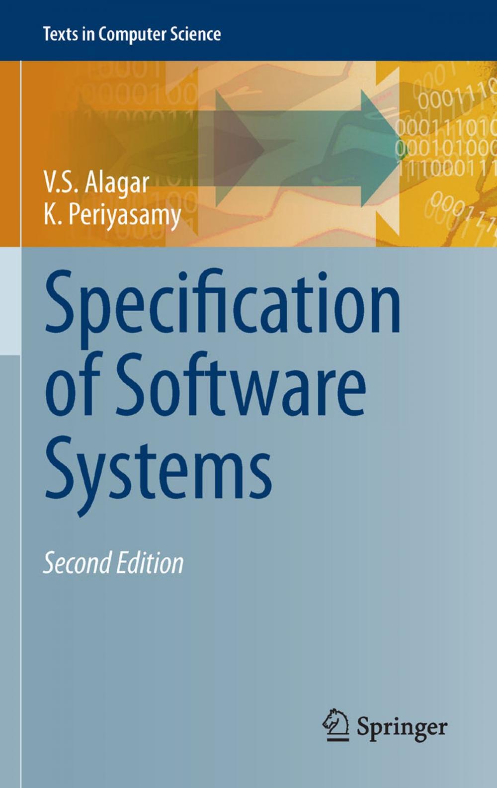 Big bigCover of Specification of Software Systems