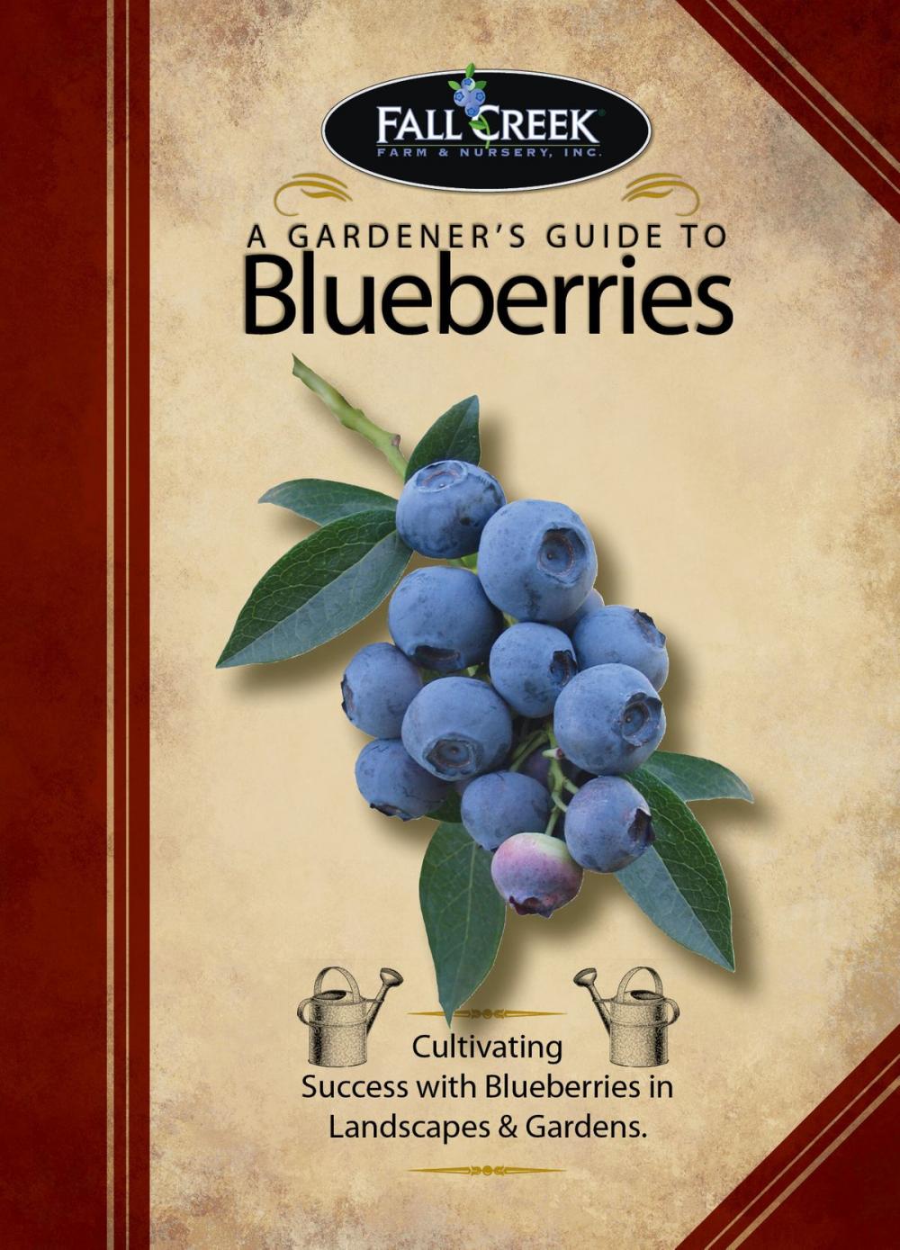 Big bigCover of A Gardener's Guide to Blueberries