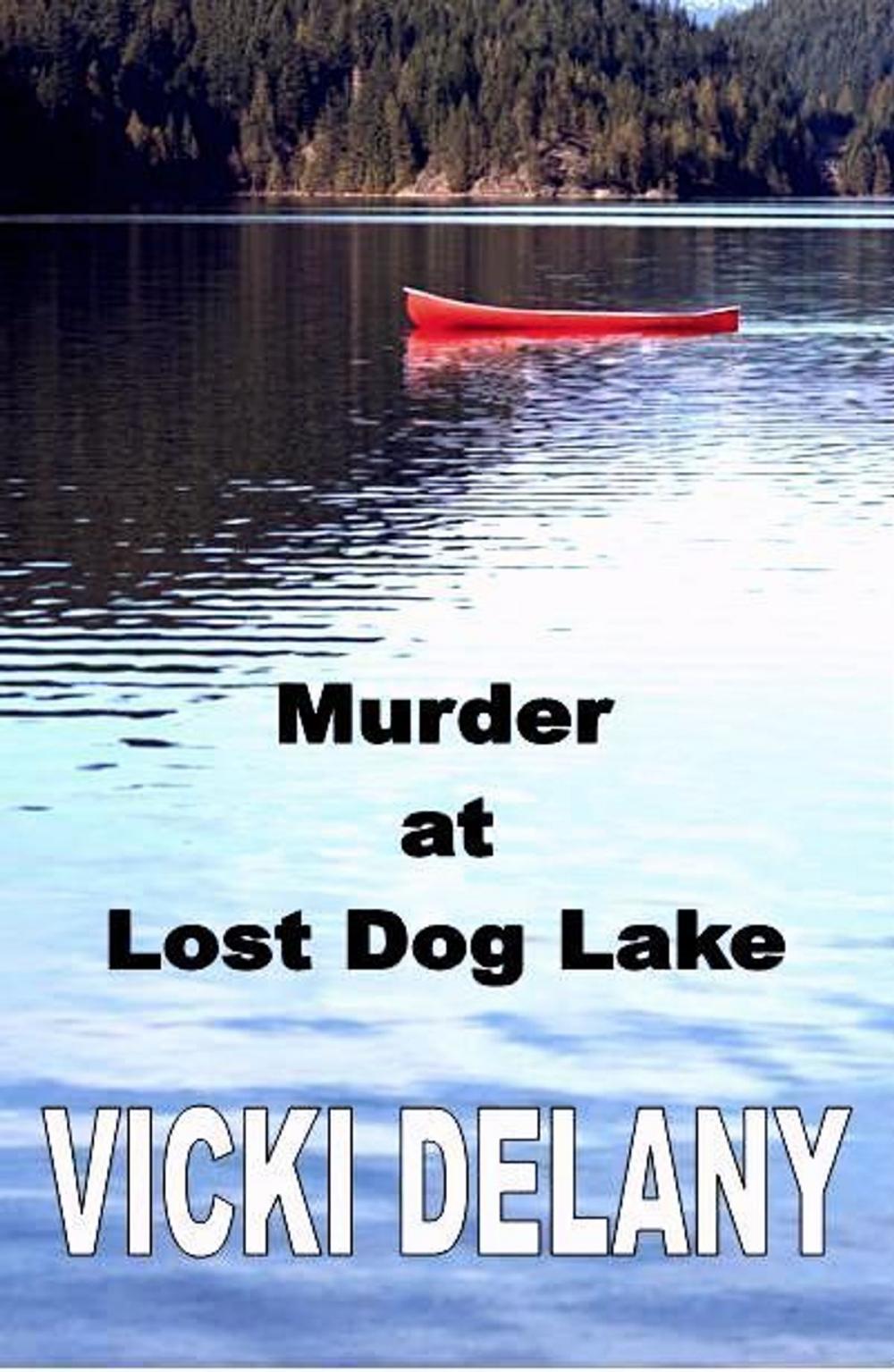 Big bigCover of Murder at Lost Dog Lake