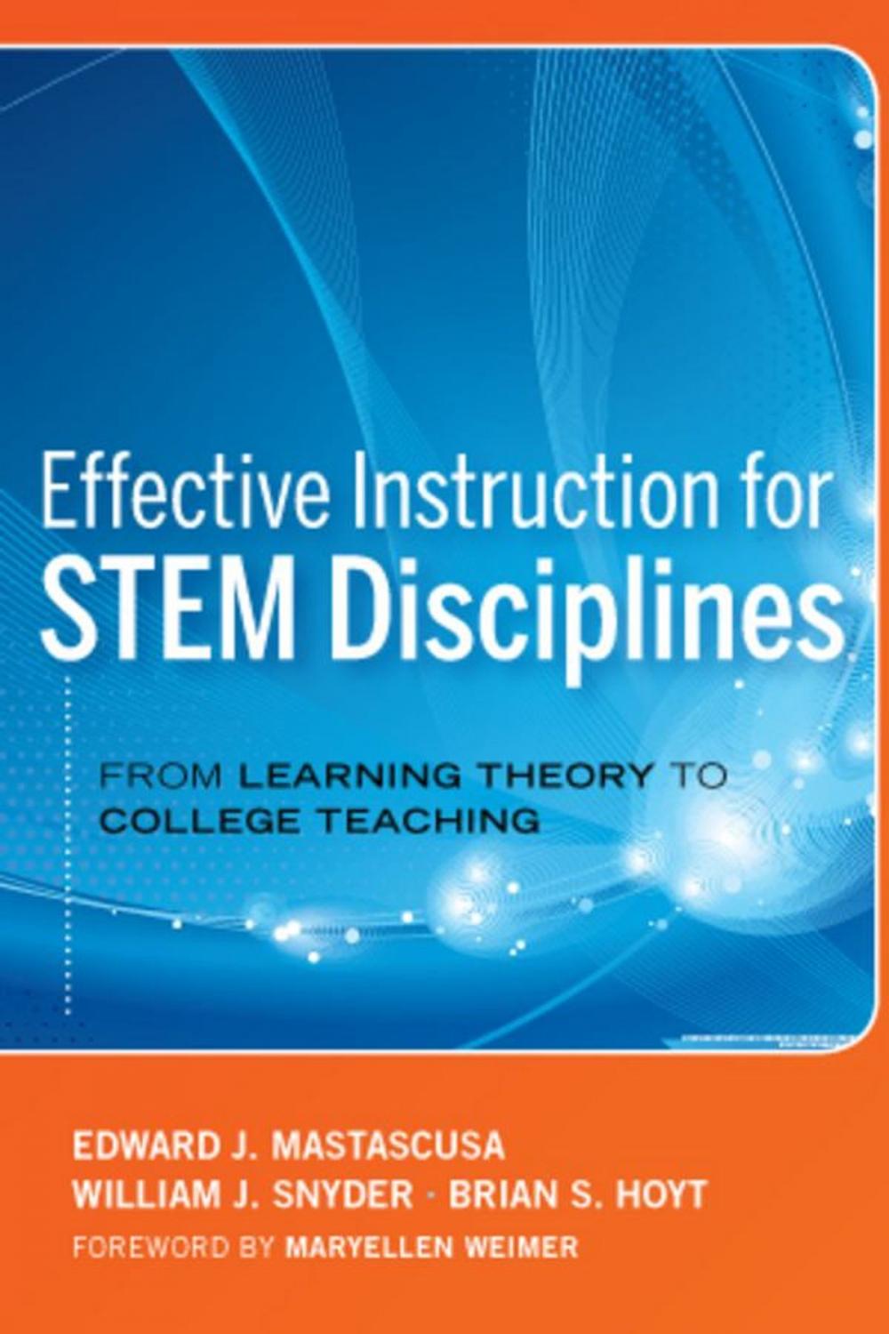 Big bigCover of Effective Instruction for STEM Disciplines