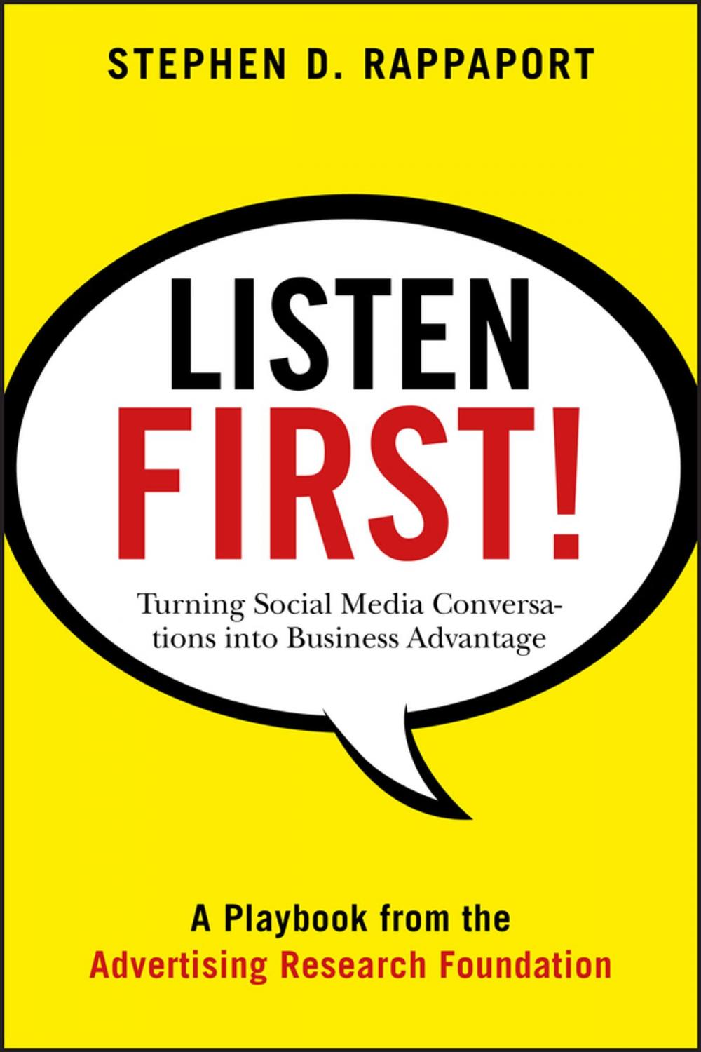 Big bigCover of Listen First!