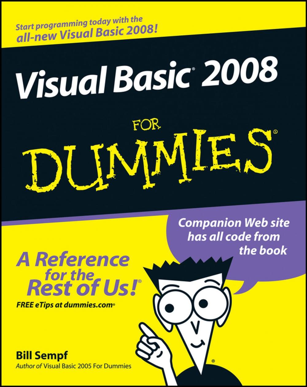 Big bigCover of Visual Basic 2008 For Dummies