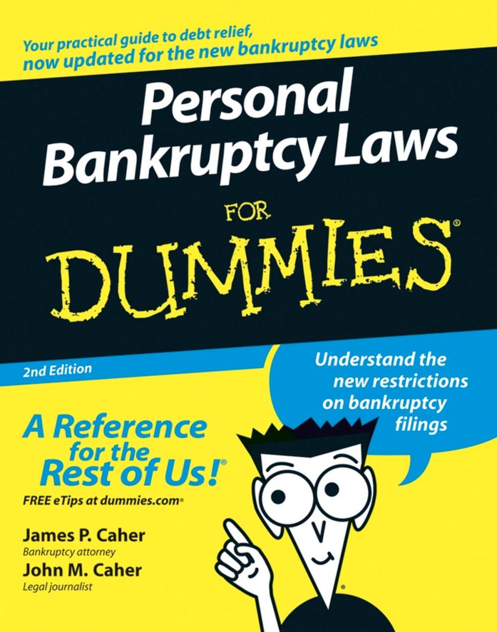 Big bigCover of Personal Bankruptcy Laws For Dummies