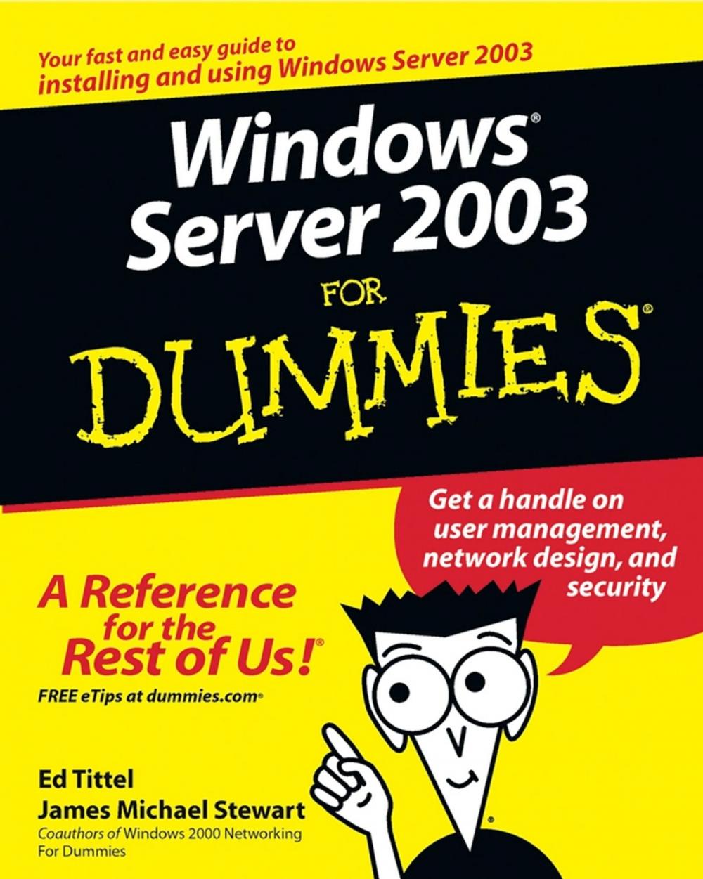 Big bigCover of Windows Server 2003 For Dummies