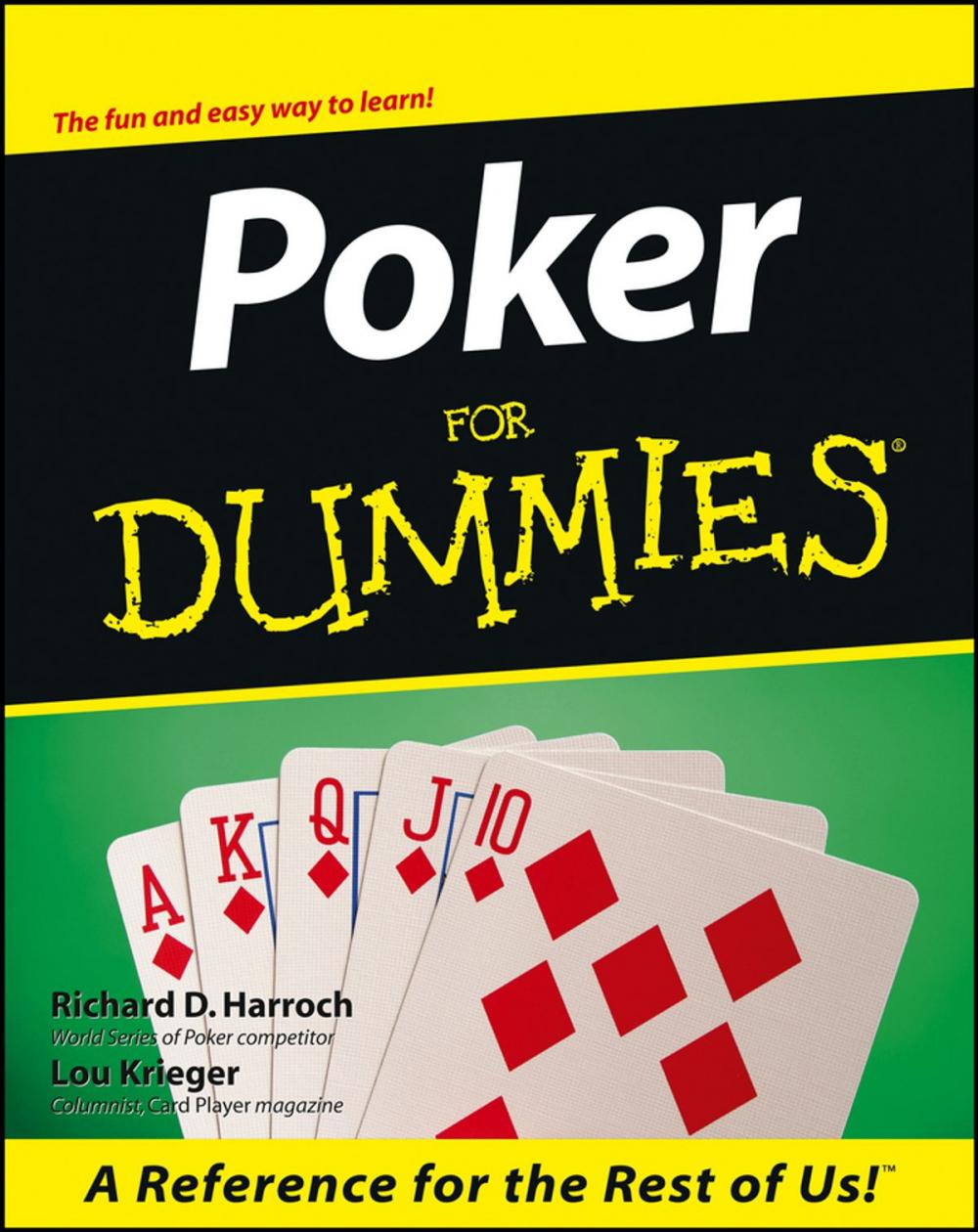 Big bigCover of Poker For Dummies