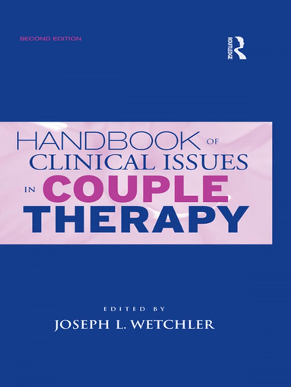 Big bigCover of Handbook of Clinical Issues in Couple Therapy