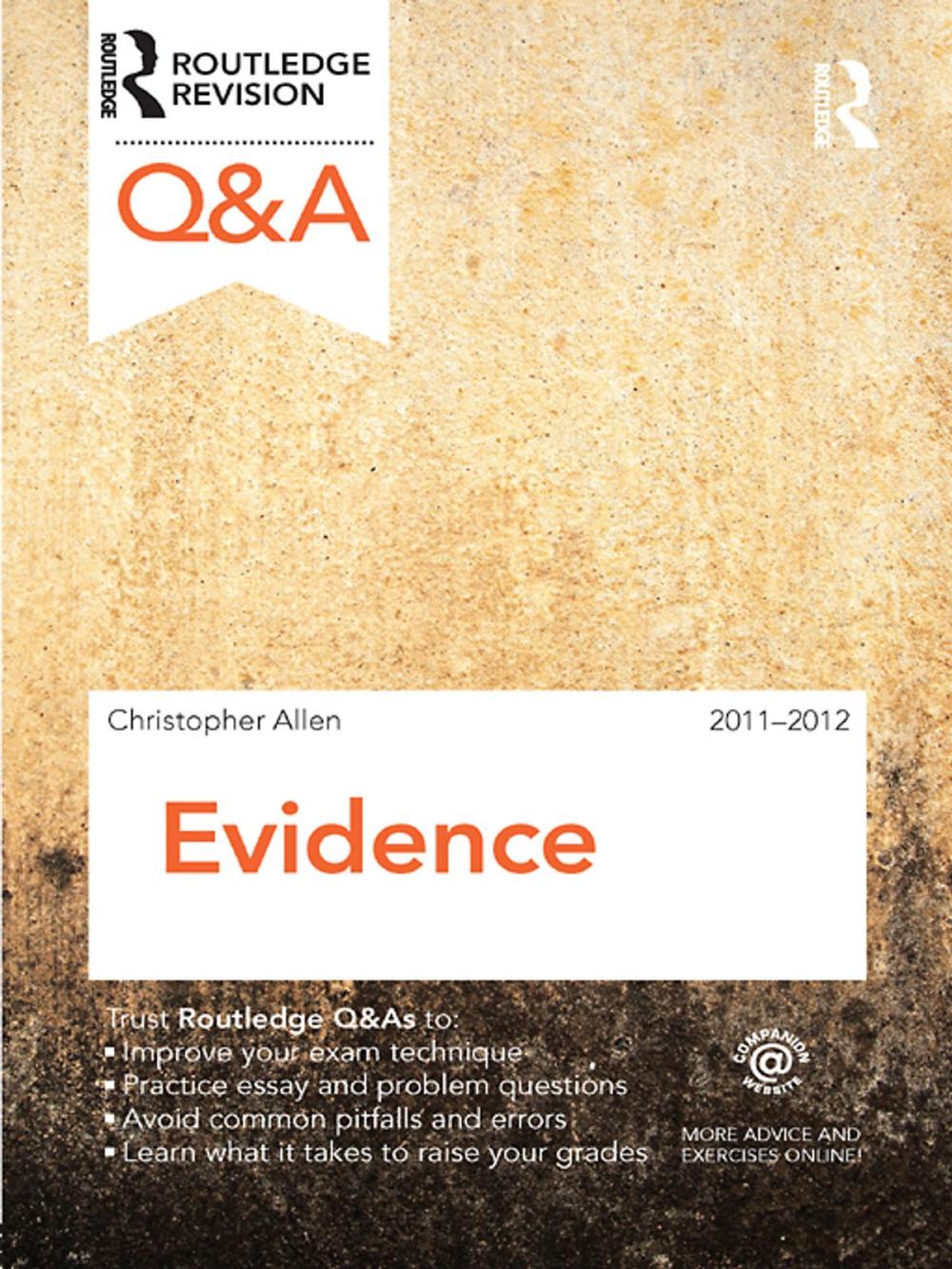 Big bigCover of Q&A Evidence 2011-2012