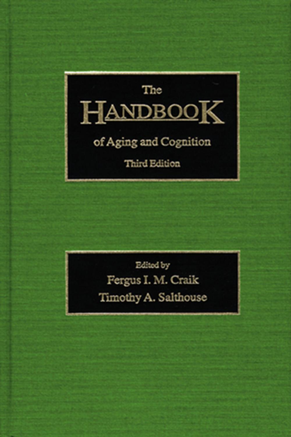 Big bigCover of The Handbook of Aging and Cognition