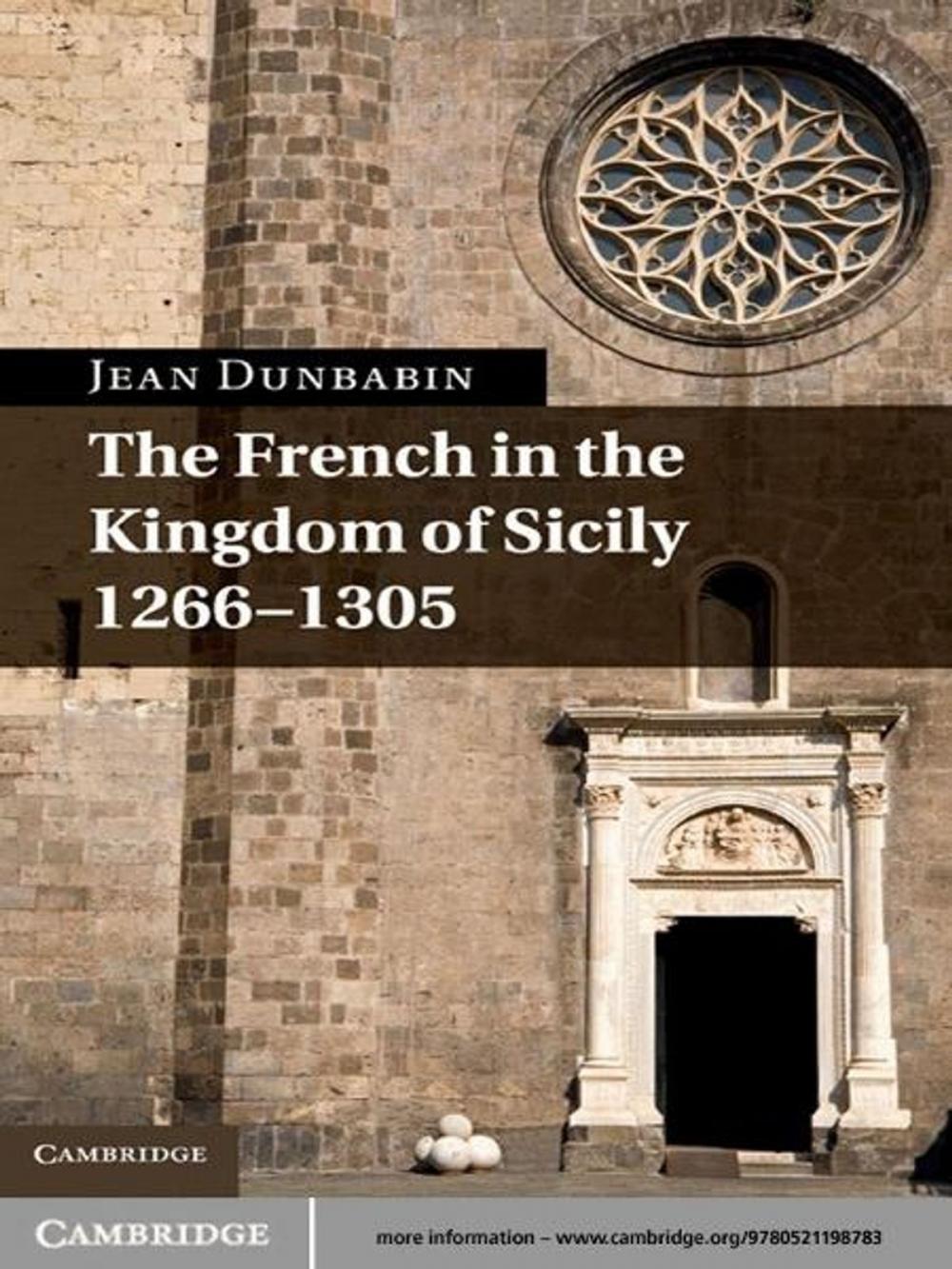 Big bigCover of The French in the Kingdom of Sicily, 1266–1305