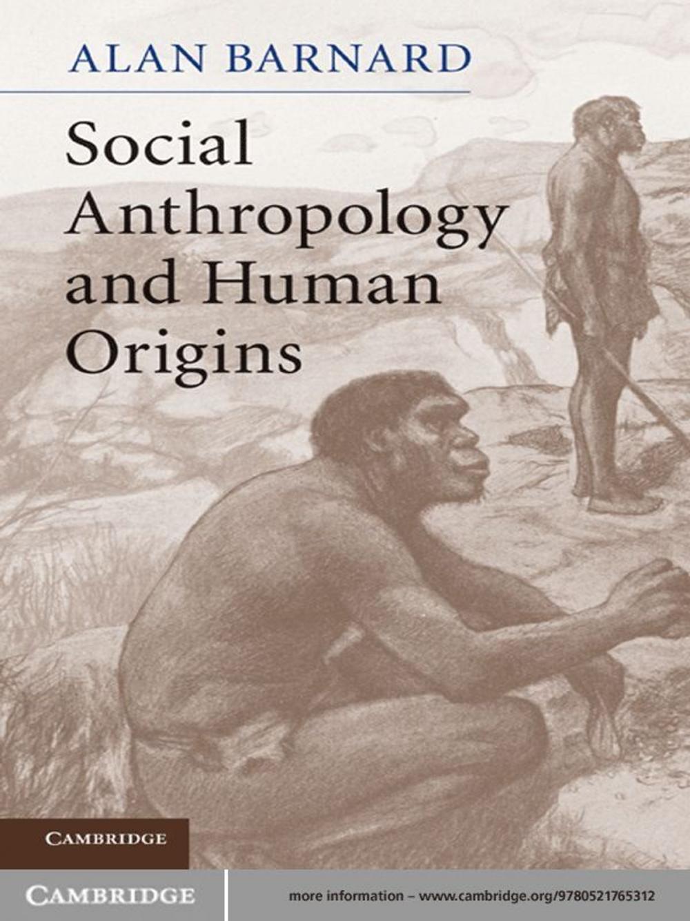 Big bigCover of Social Anthropology and Human Origins