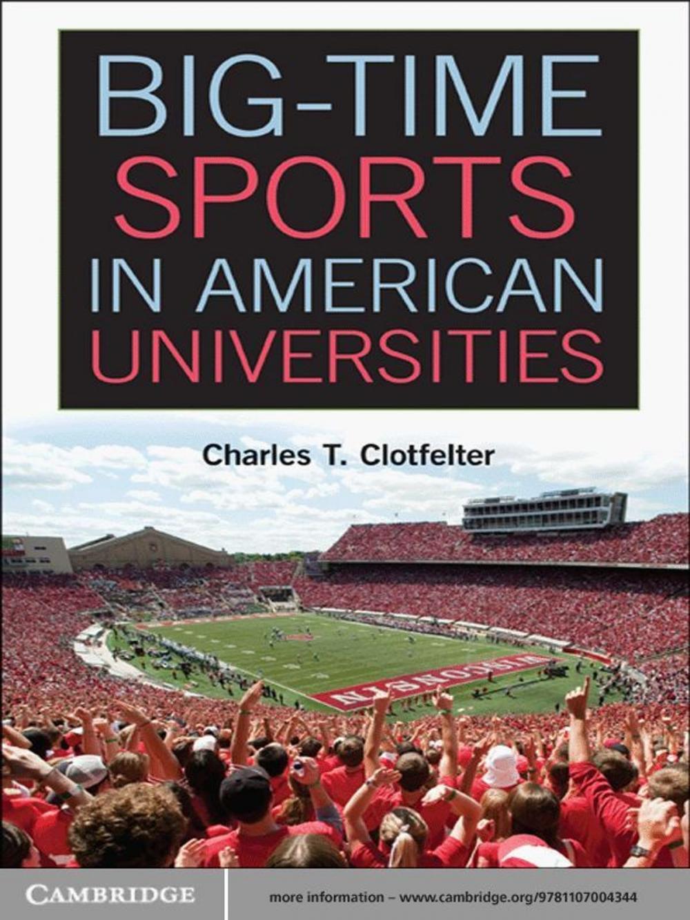 Big bigCover of Big-Time Sports in American Universities