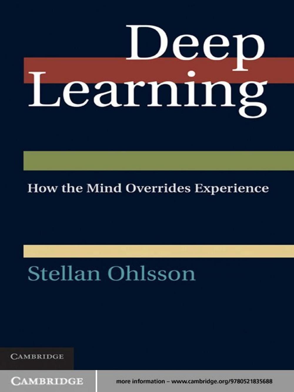 Big bigCover of Deep Learning