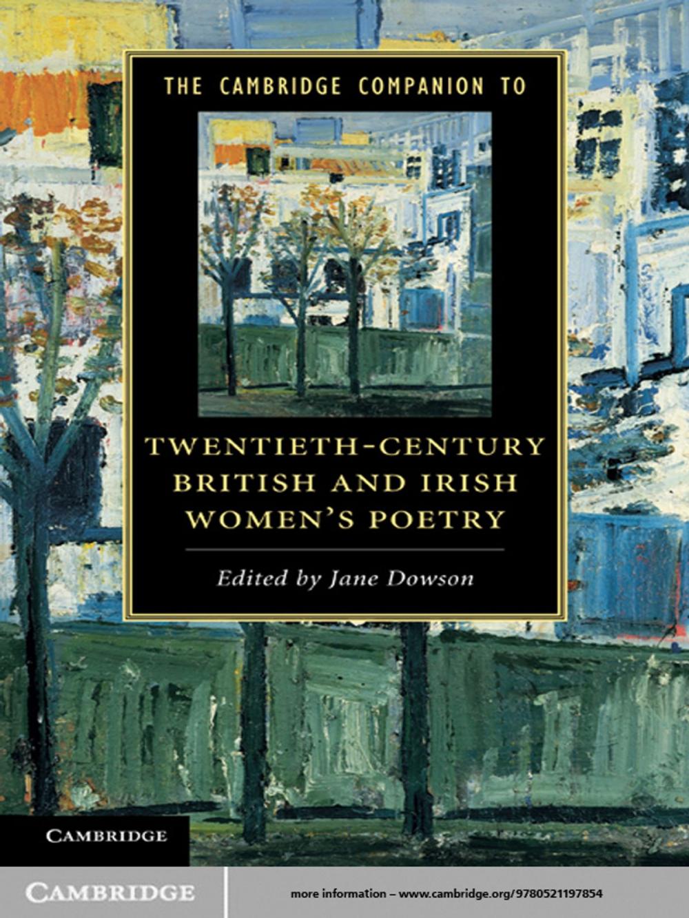 Big bigCover of The Cambridge Companion to Twentieth-Century British and Irish Women's Poetry