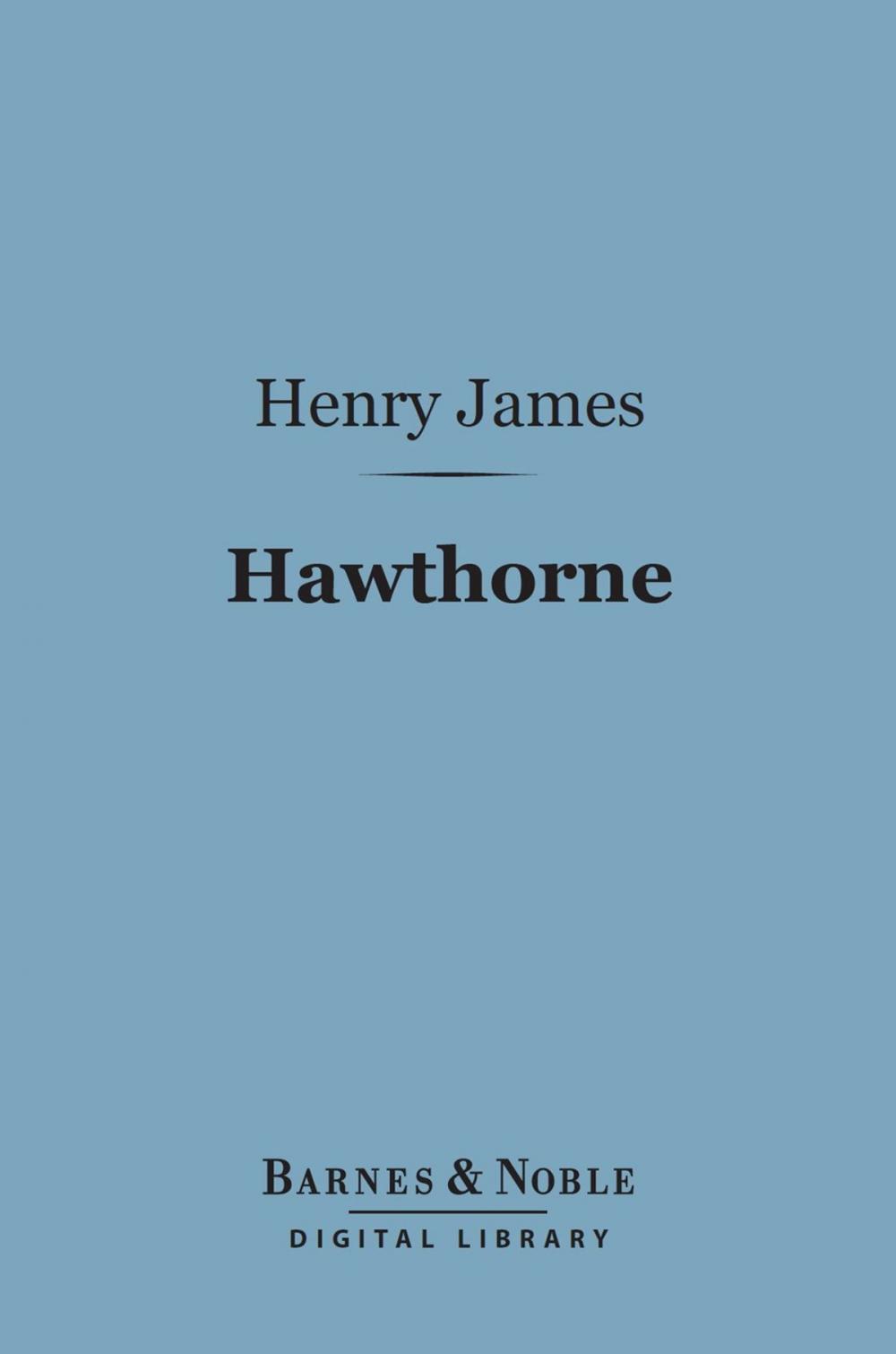 Big bigCover of Hawthorne (Barnes & Noble Digital Library)