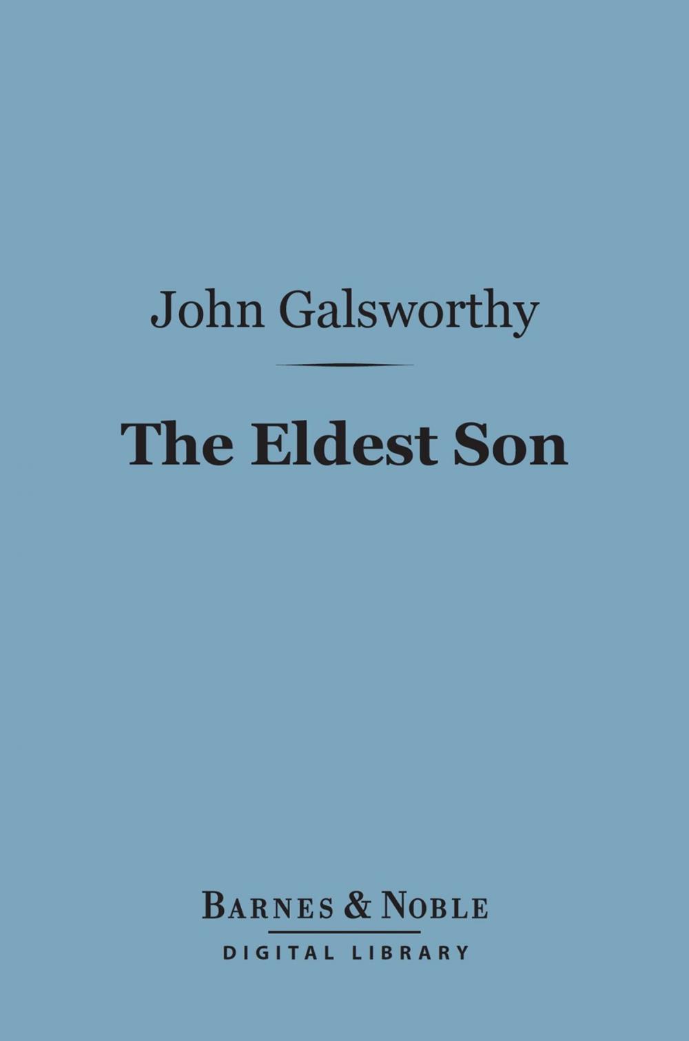 Big bigCover of The Eldest Son (Barnes & Noble Digital Library)